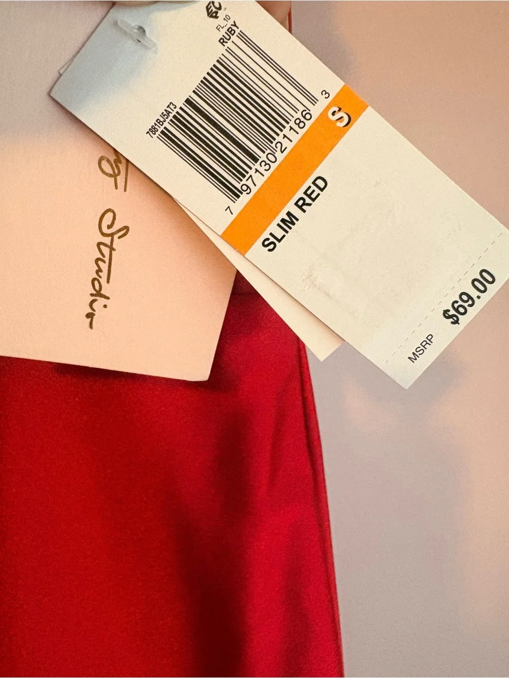 City Studio feminine red